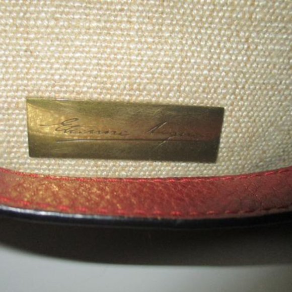 **Etienne Aigner Clutch 2-way Hoop Handle Satchel Clutch - Picture 7 of 10